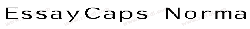 EssayCaps Normal字体转换